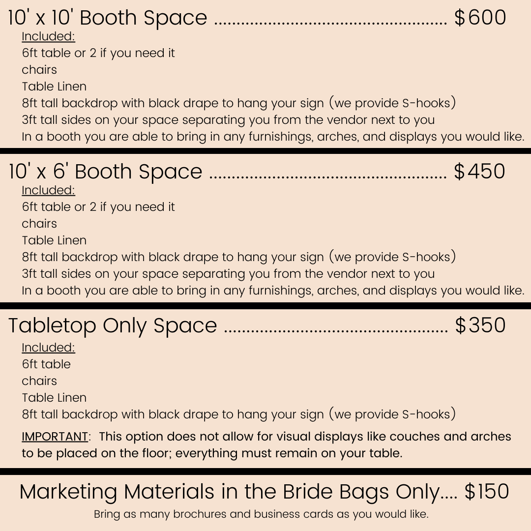 Reasons to Be a Vendor